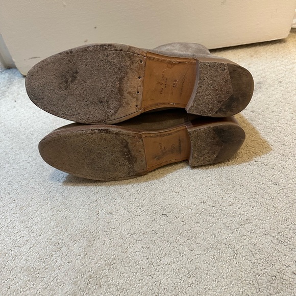 Rag and Bone Holly ankle boot stone suede size 9.5 - Picture 8 of 8